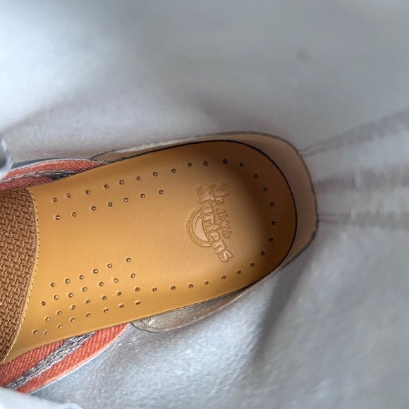 NIB Dr. Martins Patent Leather Combat Boots Gray US 9 - Picture 13 of 14